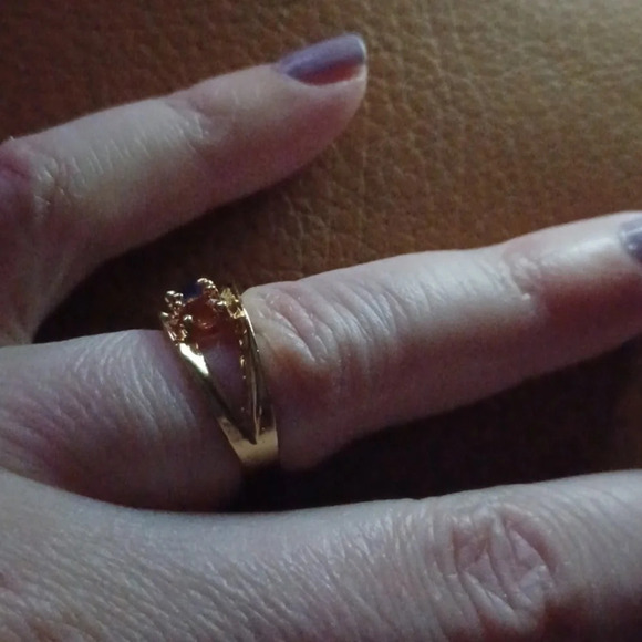 💙🌹Gold-plated Mother's ring. yellow - Picture 5 of 8